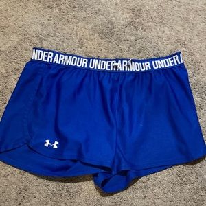 a pair of under armour shorts